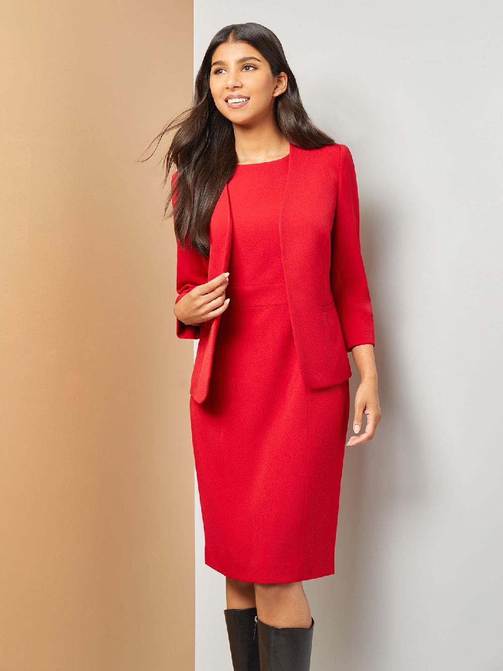 Kasper Plus Elle Jacket Iconic Stretch Crepe