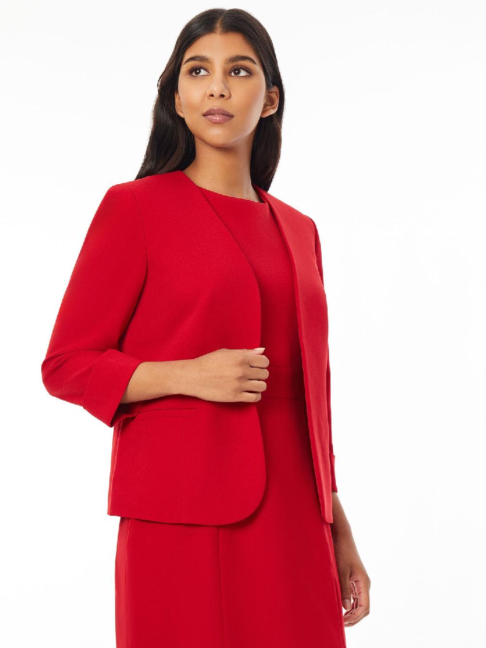 Kasper Plus Elle Jacket Iconic Stretch Crepe