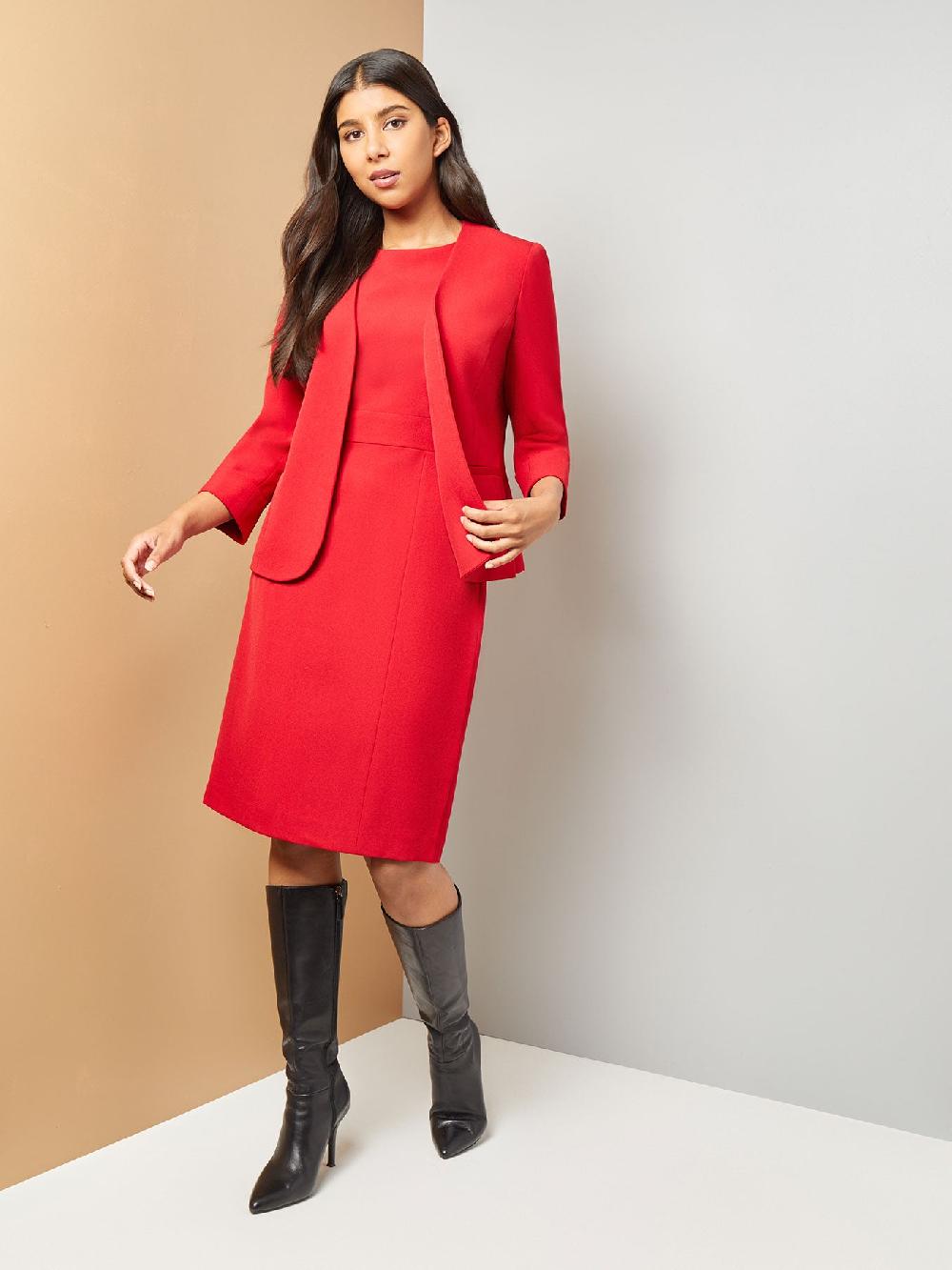 Kasper Plus Elle Jacket Iconic Stretch Crepe