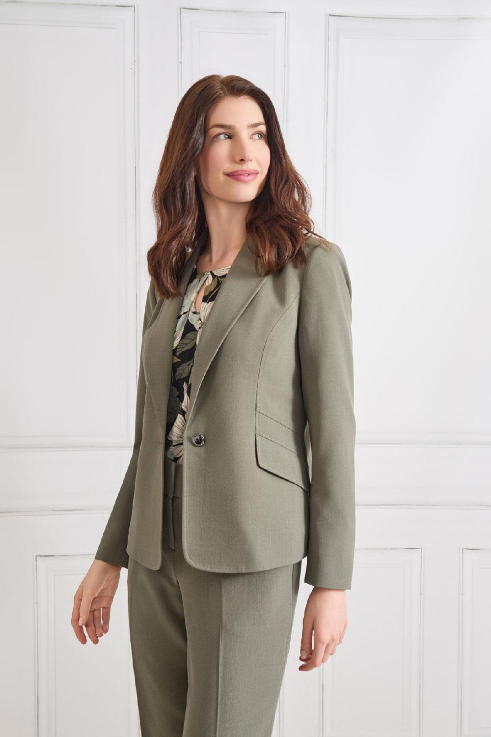 Kasper Plus Flynn Jacket Iconic Stretch Crepe