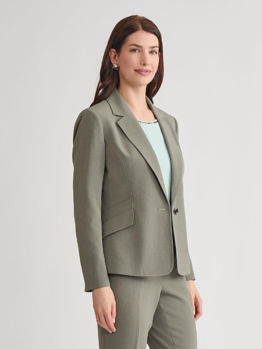 Kasper Plus Flynn Jacket Iconic Stretch Crepe