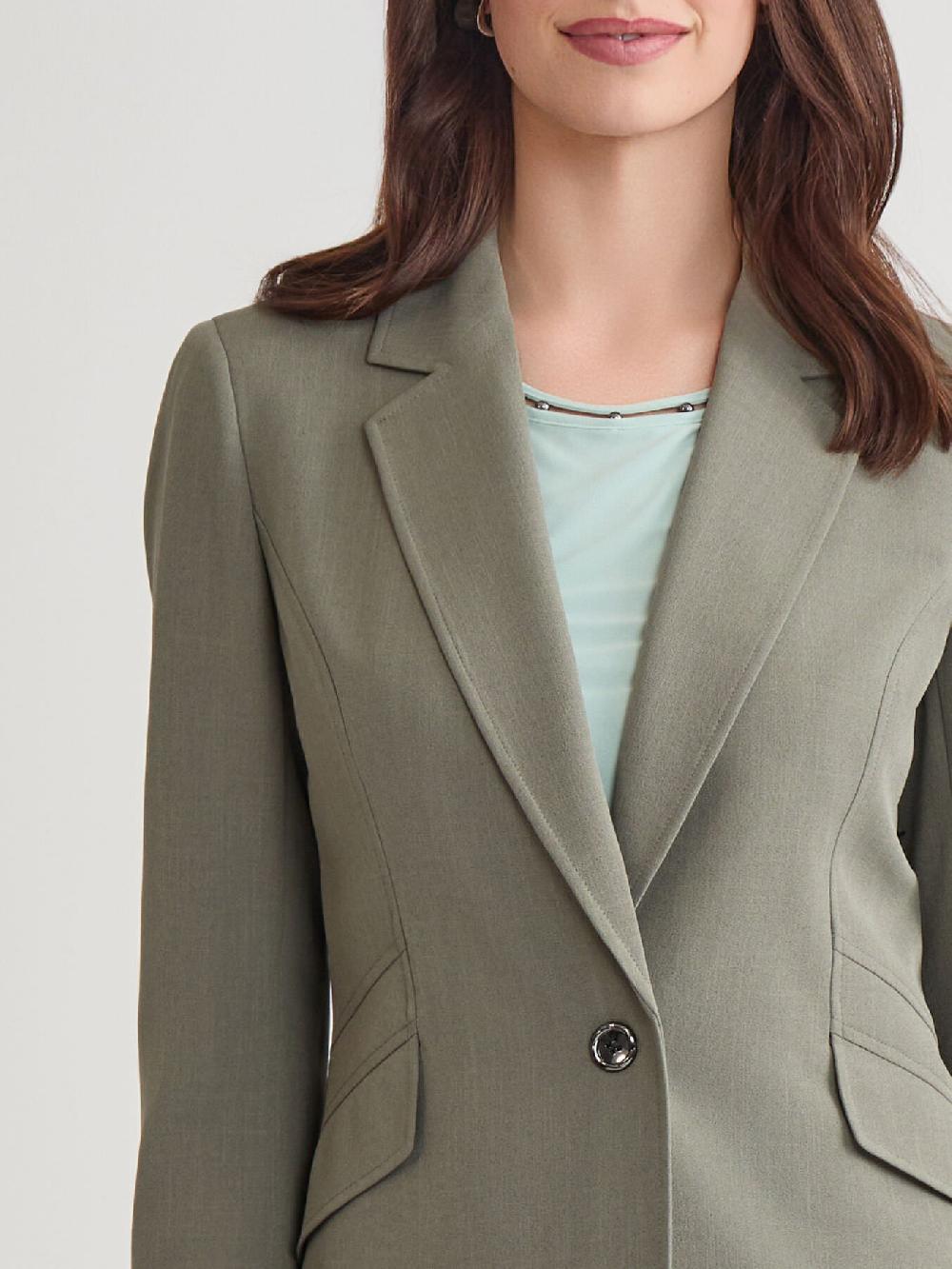 Kasper Plus Flynn Jacket Iconic Stretch Crepe