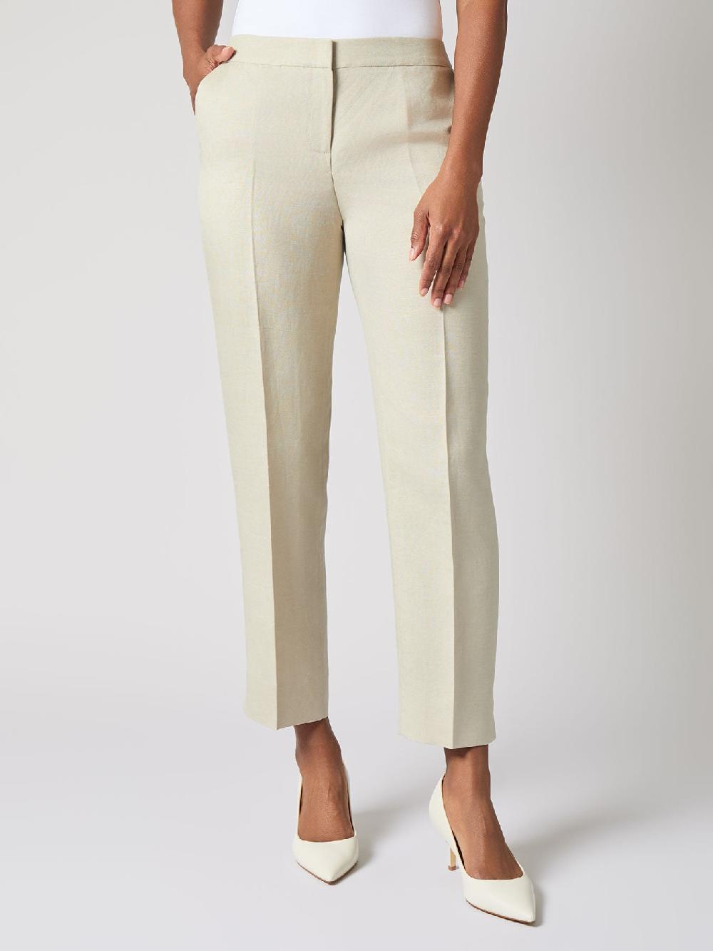 kasper Plus Greta Pant Linen