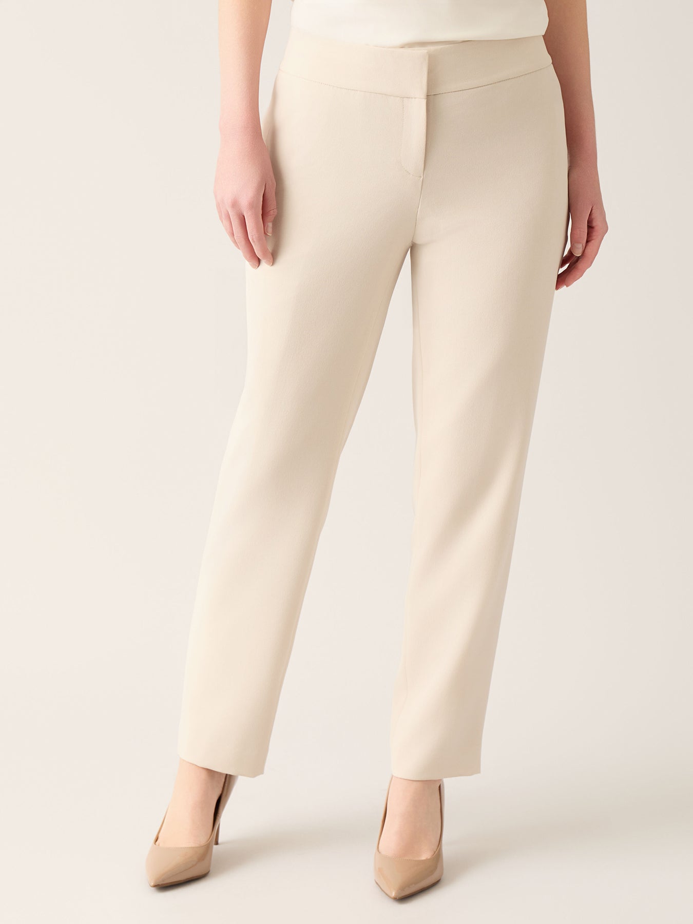 kasper Plus Harlow Pant Iconic Stretch Crepe