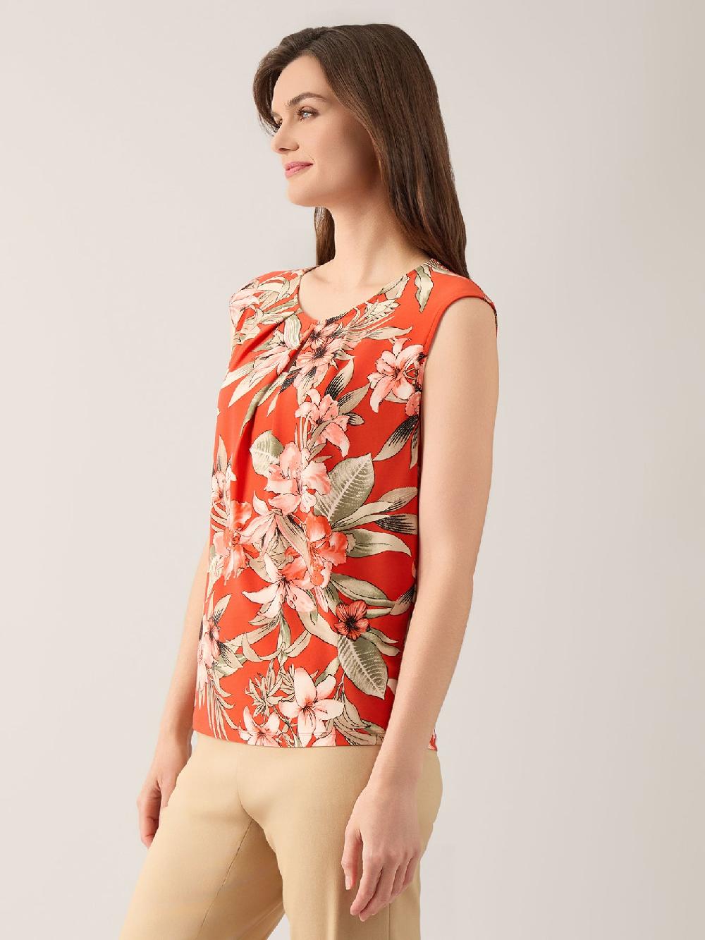 Kasper Plus Myles Top Everyday Knit