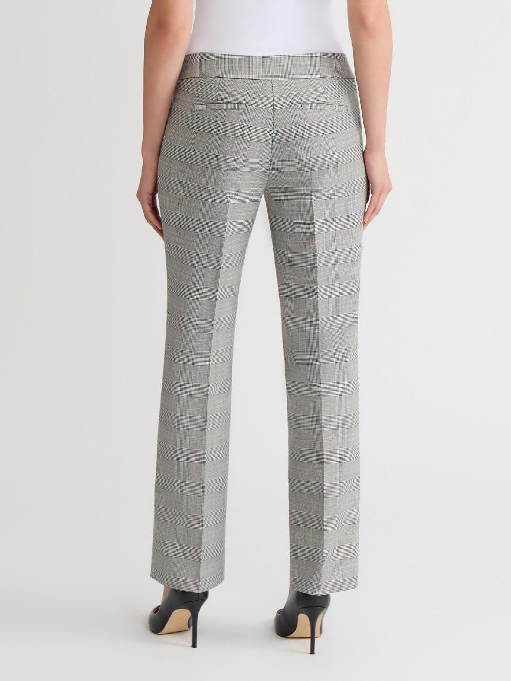 Kasper Plus Plaid Trouser