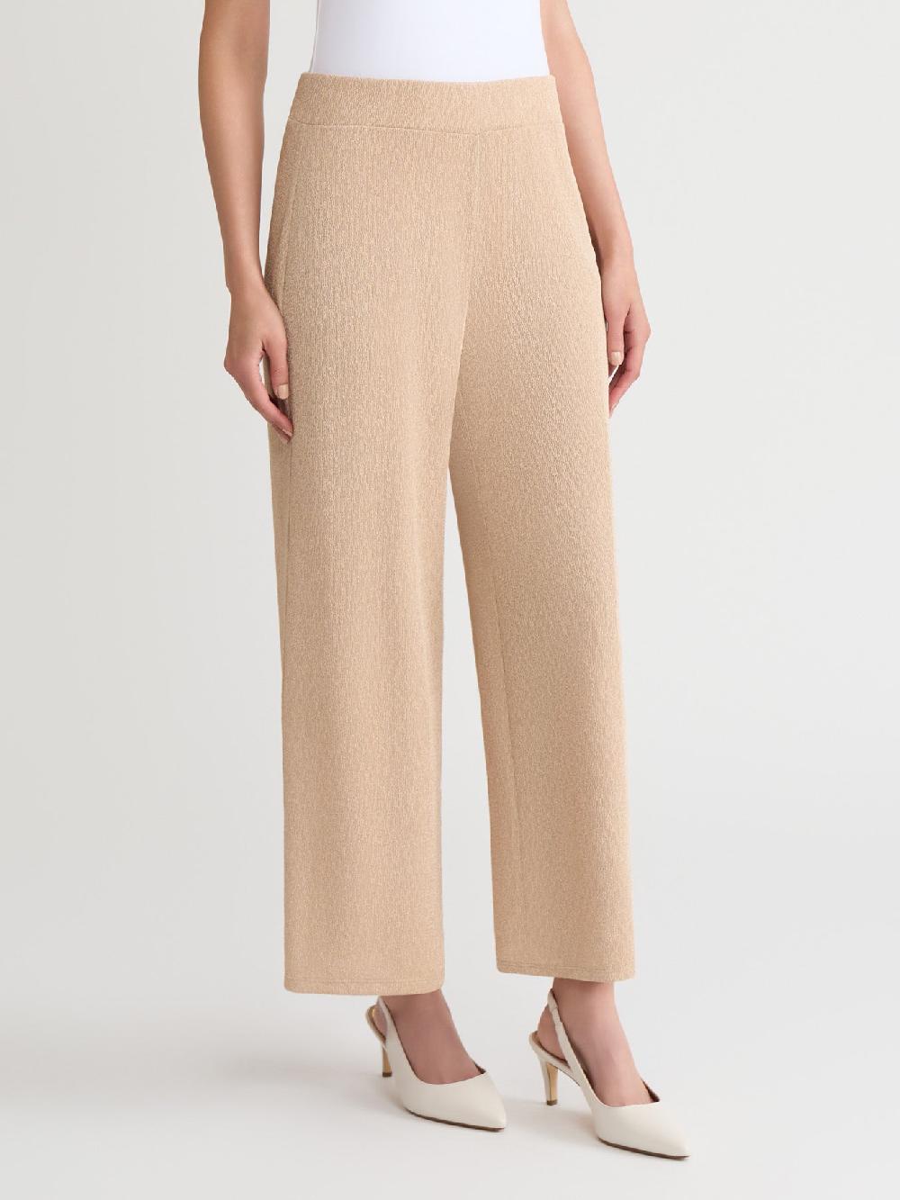 Kasper Plus Pull-On Ankle Pant Shimmer Knit