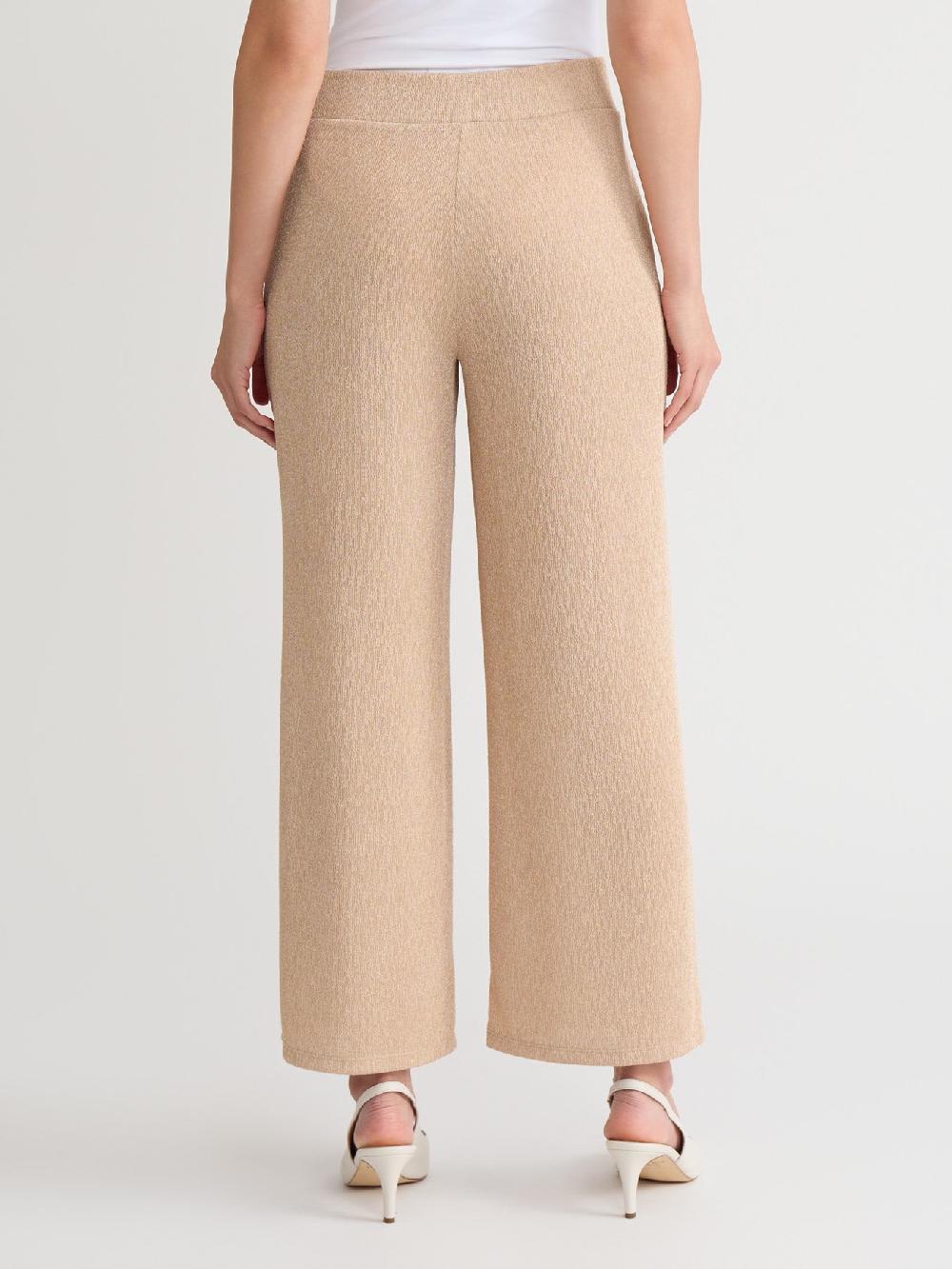 Kasper Plus Pull-On Ankle Pant Shimmer Knit