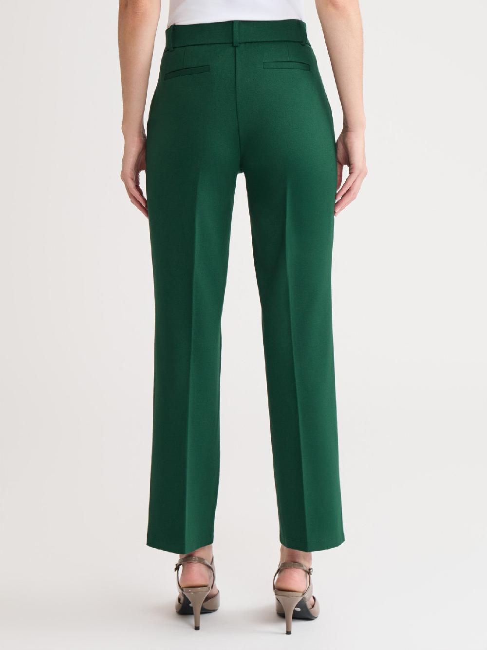 Kasper Plus Pull-On Faux Fly Front Pant