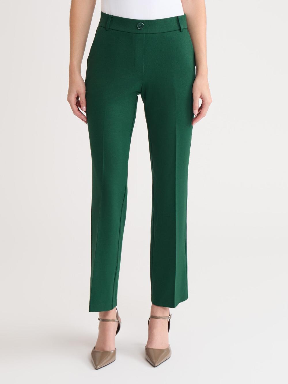 kasper Plus Pull-On Faux Fly Front Pant