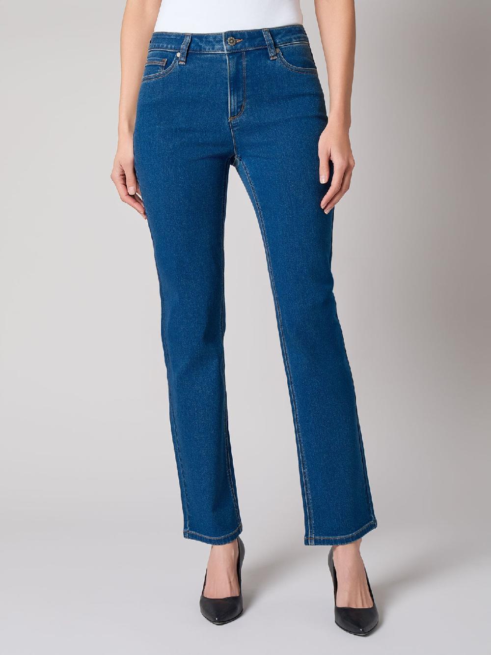 kasper Plus Straight Leg Denim