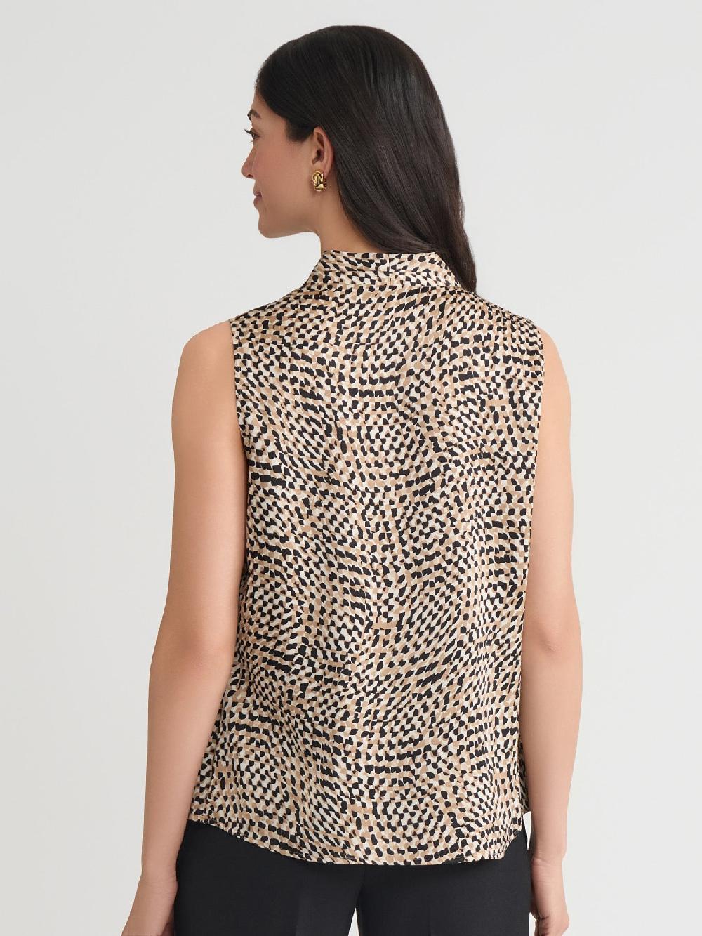 Kasper Plus V-Neck Top Classic Drape