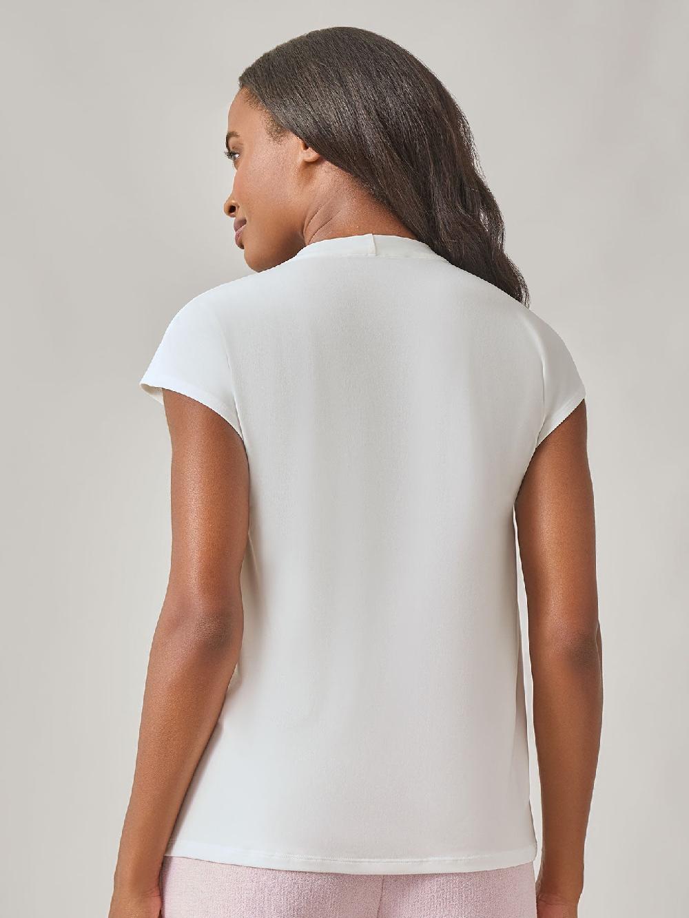 Kasper Plus V-Neck Top Everyday Knit