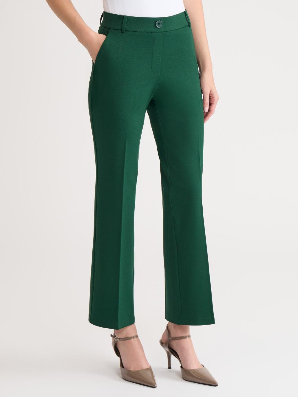 Kasper Pull-On Faux Fly Front Pant