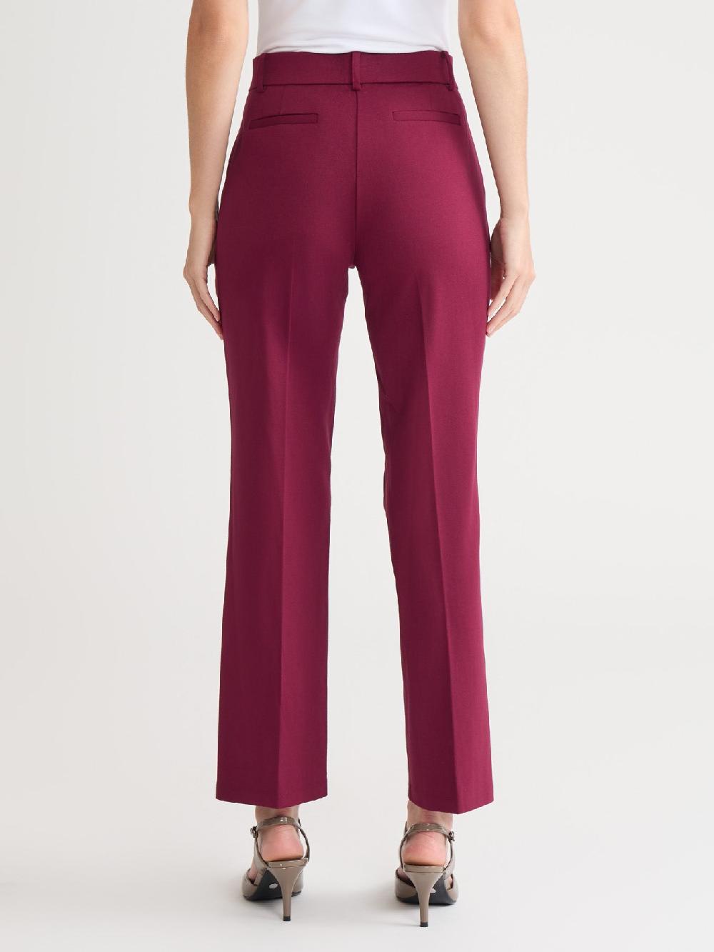 Kasper Pull-On Faux Fly Front Pant