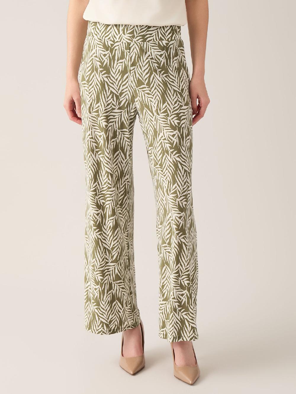 kasper Pull-On Wide Ankle Pant Everyday Knit