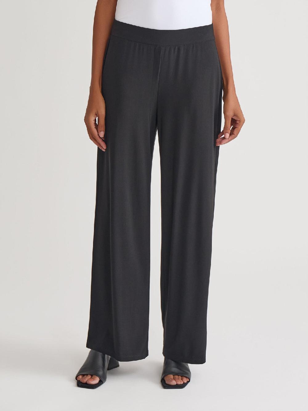 kasper Pull-On Wide Leg Ankle Pant Everyday Knit