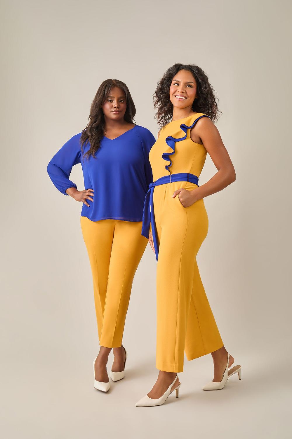 Kasper Raglan Sleeve Blouse Royal Signature