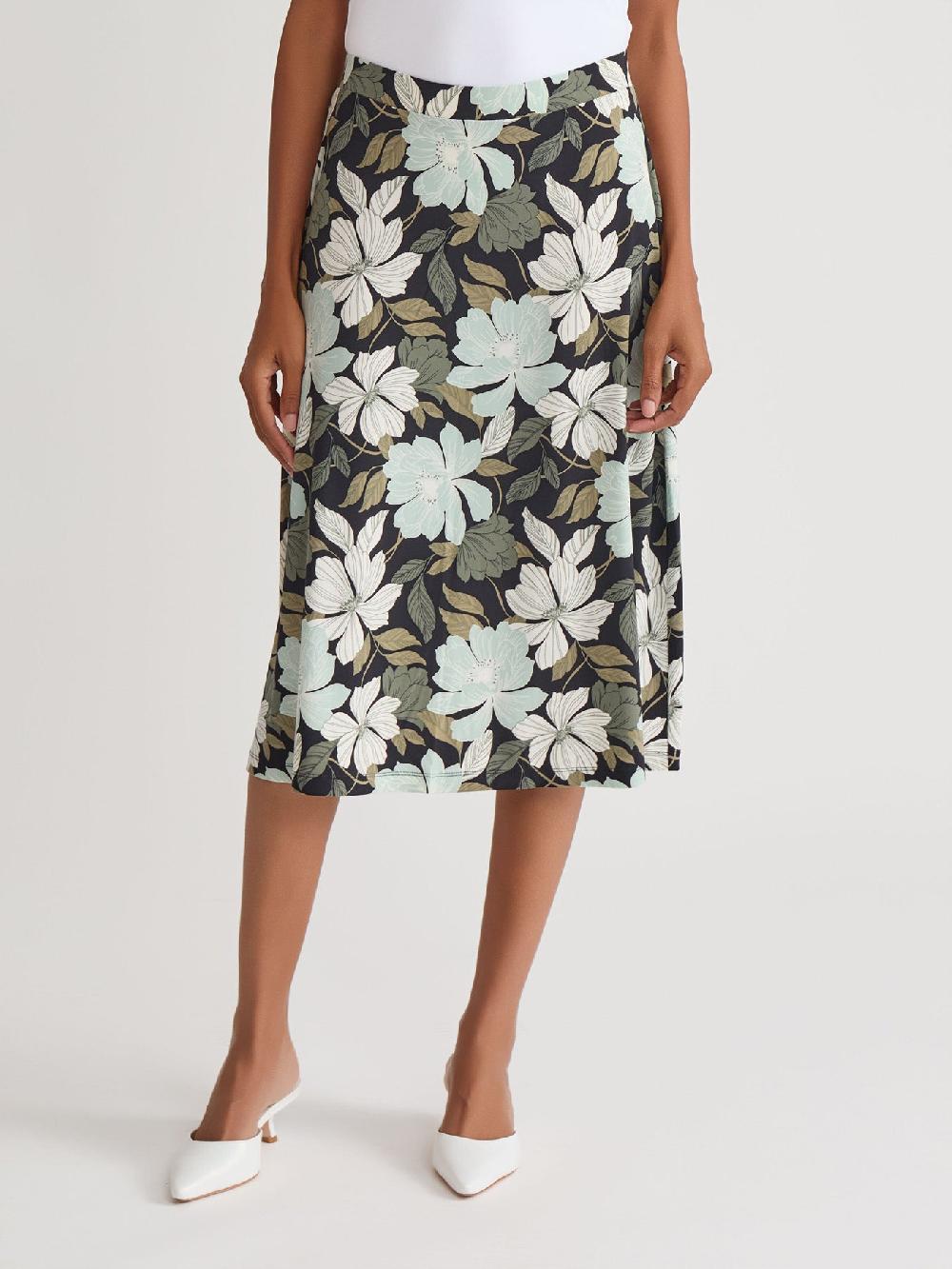 kasper Sawyer Skirt Everyday Knit