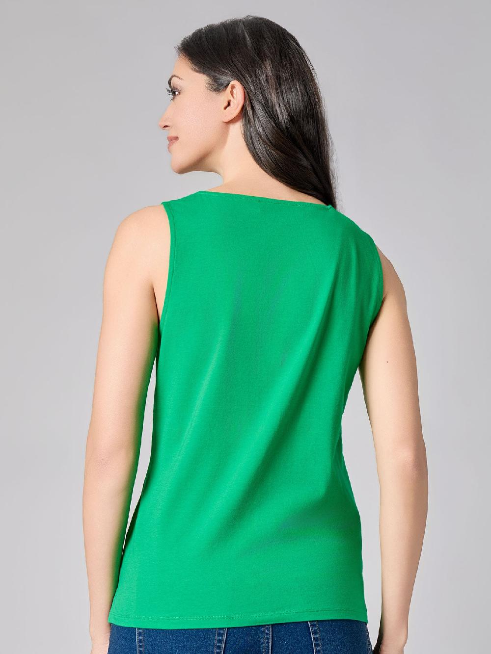 Kasper Square Neck Top