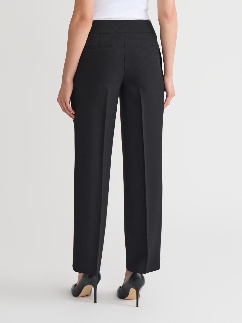 Kasper Petite Wide Leg Trouser Iconic Stretch Crepe