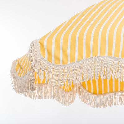 Kassatex Business & Pleasure Co. The Premium Beach Umbrella - Monaco Mimosa Stripe