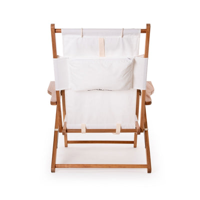 Kassatex Business & Pleasure Co. The Tommy Chair - Antique White