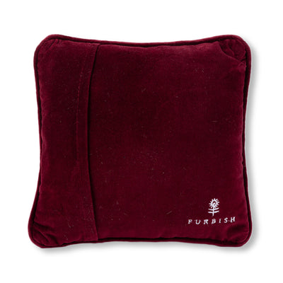 Kassatex Furbish Studio Apres Ski Needlepoint Pillow