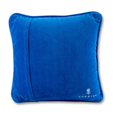 Kassatex Furbish Studio Overthink Needlepoint Pillow