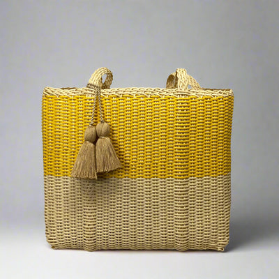 kassatex ixoq Cesta Recycled Plastic Color Block Tote