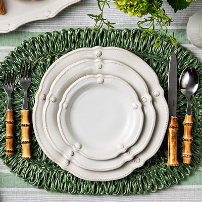 Kassatex Juliska Berry & Thread Flared Dessert/Salad Plate