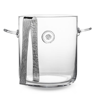 kassatex Juliska Berry & Thread Ice Bucket with Tongs