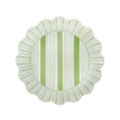 kassatex Juliska Cabana Stripe Melamine Salad Plate Set of 4