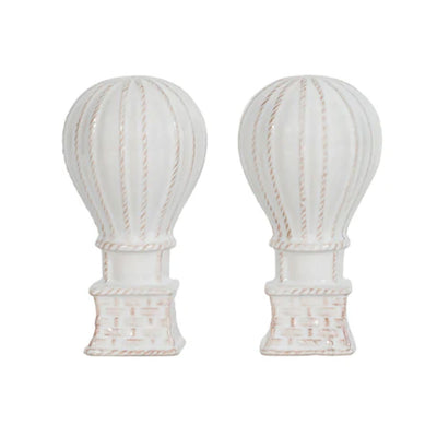 kassatex Juliska L'Amour Toujours Hot Air Balloon Salt and Pepper Shakers