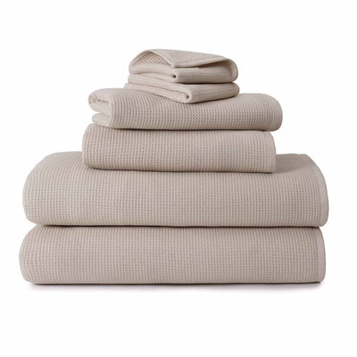 Kassatex Canal Waffle Towels