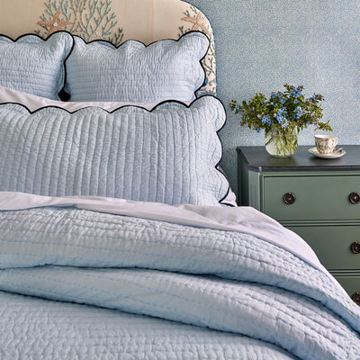 Kassatex Chairish Quilted Coverlet