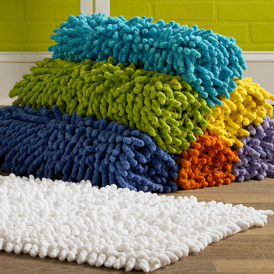 Kassatex Cotton Chenille Bath Rugs