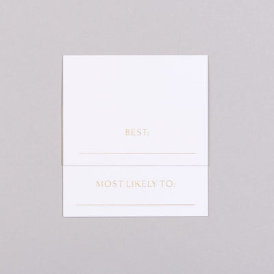 Kassatex Dear Annabelle Superlatives Place Cards