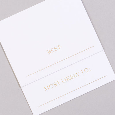 kassatex Dear Annabelle Superlatives Place Cards