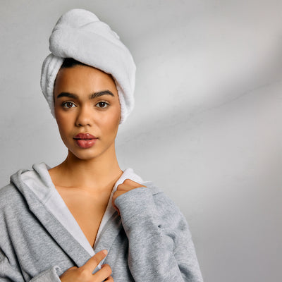 Kassatex Dormify Coolidge Hair Towel Wrap