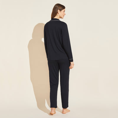 Kassatex Eberjey Gisele Tuxedo Slim PJ Set