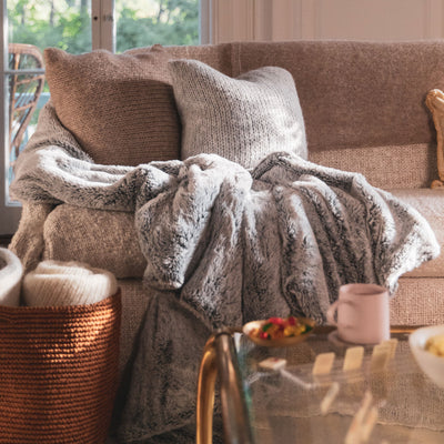 Kassatex Faux Fur Blanket