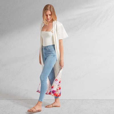 Kassatex Floral Ombre Robe