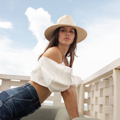 Kassatex Freya Gardenia Hat