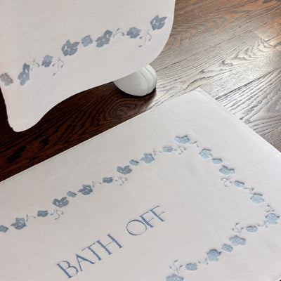 Kassatex Georgia Floral Bath Mats