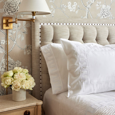 Kassatex Greek Key Sham Set Of 2