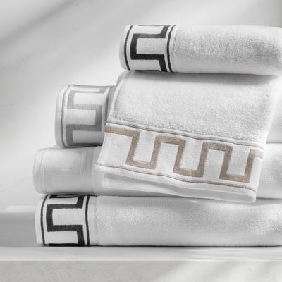 kassatex Greek Key Towels