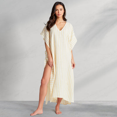 Kassatex Holbox Linen Caftan