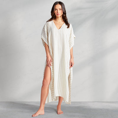Kassatex Holbox Linen Caftan
