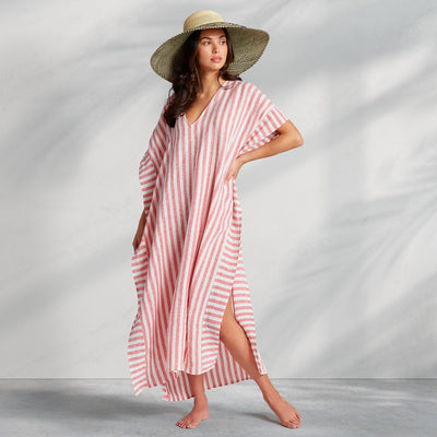 kassatex Holbox Linen Caftan